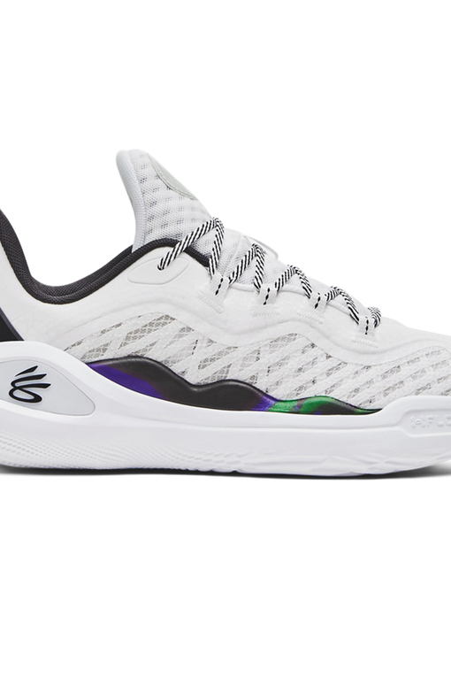 UA CURRY 11 BRUCE LEE WIND BASKETBALL SHOES 'WHITE'