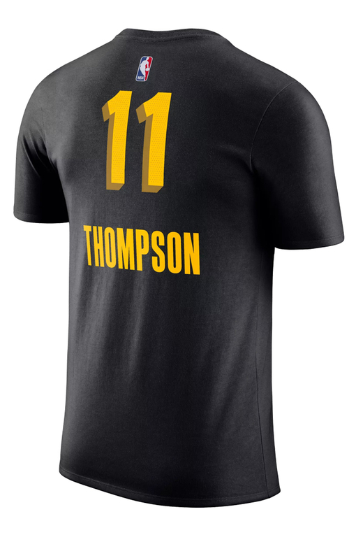 Nike NIKE GOLDEN STATE WARRIORS KLAY THOMPSON 11 CITY EDITION NBA T SHIRT BLACK NBA