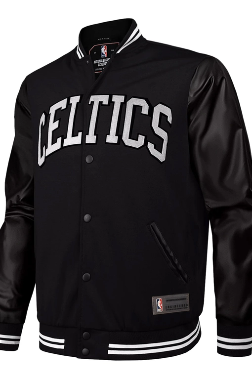 NBA BOSTON CELTICS LETTERMAN JACKET 'BLACK'