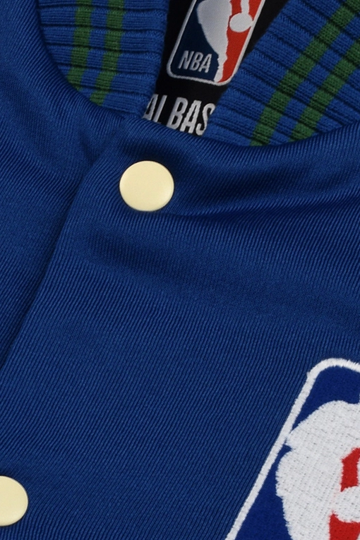 NBA MULTI LOGO VARSITY JACKET 'ROYAL BLUE'