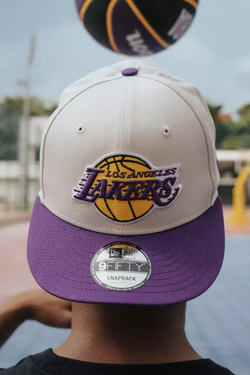 New Era New Era Los Angeles Lakers NBA Logo 9Fifty Snapback Cap