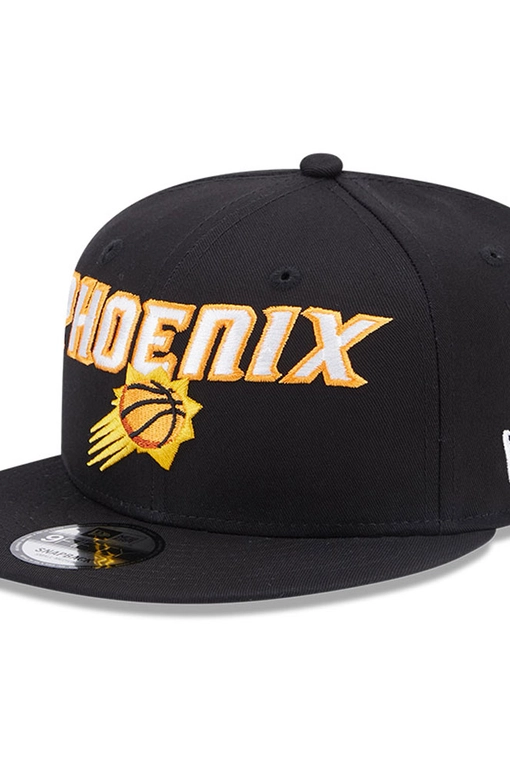 NEW ERA PHOENIX SUNS NBA PATCH 9FIFTY SNAPBACK CAP 'BLACK/WHITE'
