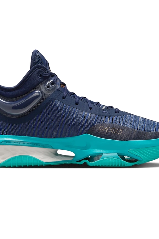 NIKE AIR ZOOM JUMP EP BASKETBALL SHOES 'NAVY BLUE'