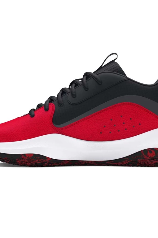 Under Armour UA Lockdown Basketball Shoes 'Red' NBA