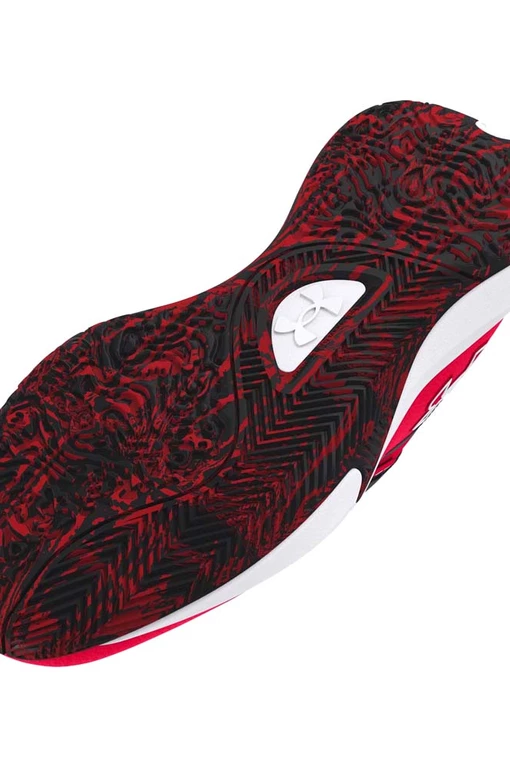 Under Armour UA Lockdown Basketball Shoes 'Red' NBA