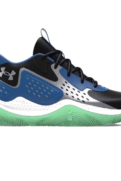 Under Armour UA Jet 23 Basketball Shoes Black Blue NBA