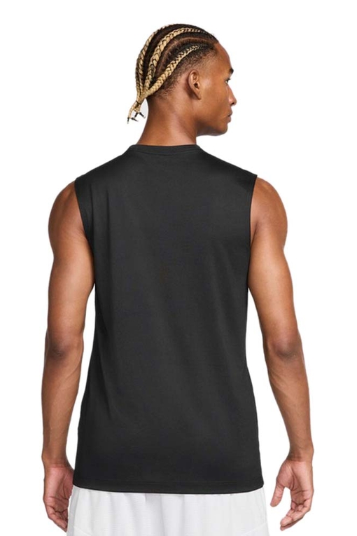 DRY SLEEVELESS T-SHIRTS　BLACK　シャルボン Sleeveless T-shirt Washed Black – BLACKTAILOR