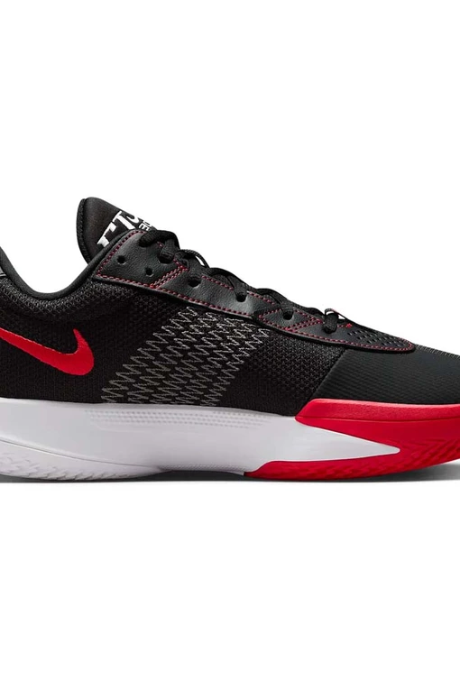 NIKE AIR ZOOM GT CUT ACADEMY EP BASKETBALL SHOES 'BLACK/UNIVERSITY RED'