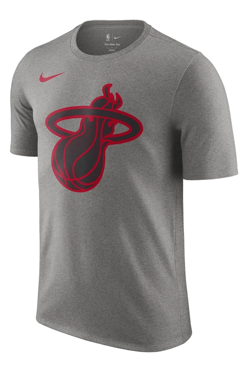 NIKE MIAMI HEAT ESSENTIAL CITY EDITION NBA T-SHIRT 'GREY'