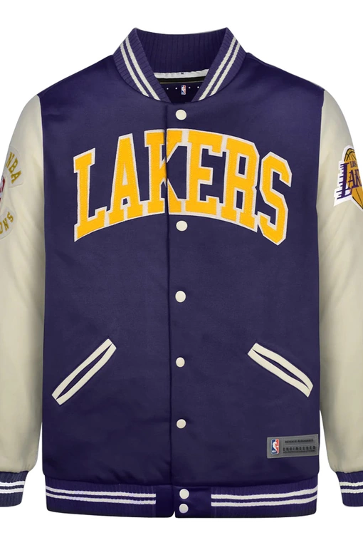 NBA Nba Los Angeles Lakers Letterman Jacket 'Purple' NBA