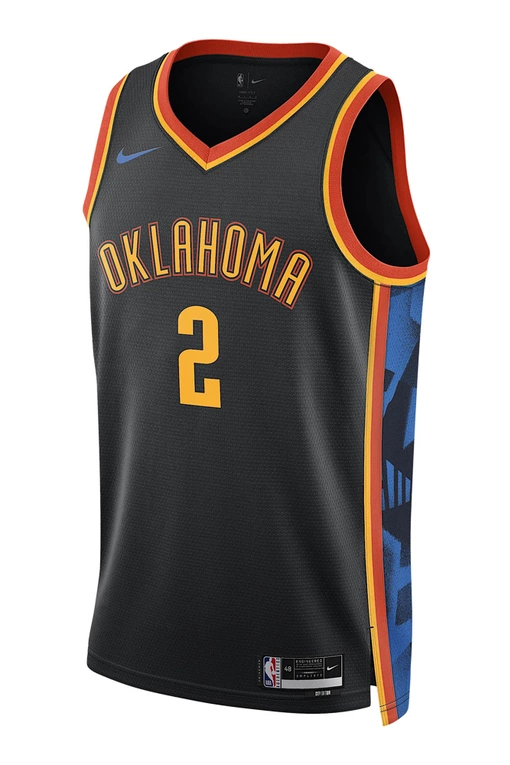 ナイキ Nike NBA ジャージー Shai SGA OKC OKLAHOMA CITY THUNDER SHAI GILGEOUS-ALEXANDER ASSOCIATION