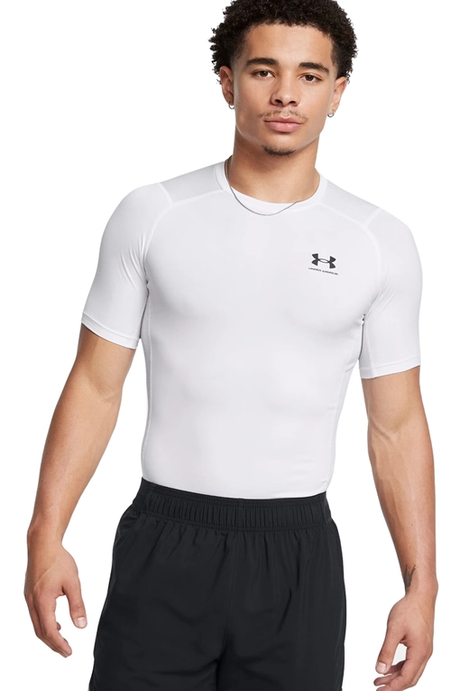 Under Armour - UA Heatgear Short Sleeve Compression T-Shirt 'White