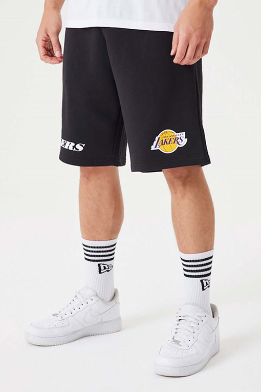 New Era New Era Los Angeles Lakers NBA Wordmark Oversized Shorts