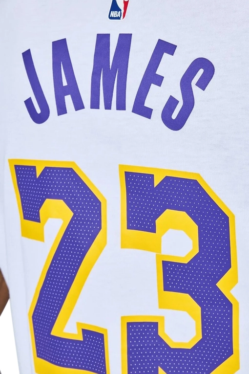 Nike - Nike Lebron James Los Angeles Lakers #23 NBA T-Shirt 'White