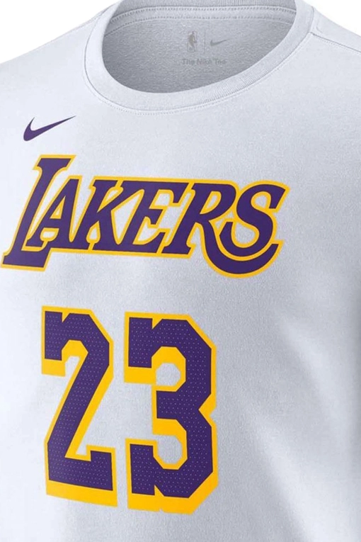 Nike - Nike Lebron James Los Angeles Lakers #23 NBA T-Shirt 'White