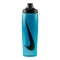 NIKE REFUEL BOTTLE LOCKING LID 710 ML 'BALTIC BLUE/BLACK/BLACK IRIDESCENT'