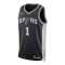 Nike Men's Dri-FIT San Antonio Spurs Icon Edition NBA Swingman Jersey - Black
