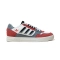 ADIDAS DROP STEP LOW 2.0 SHOE 'WHITE/GRETHR/COLRED'