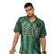 NBA: BOSTON CELTICS VINTAGE OVERSIZED POLO T-SHIRT 'GREEN'