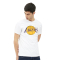 LOS ANGELES LAKERS CLASSIC CREST T-SHIRT 'WHITE'