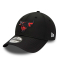 CHICAGO BULLS NBA PRINT INFILL 9FORTY CAP 'BLACK'
