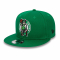 BOSTON CELTICS NBA REAR LOGO 9FIFTY SNAPBACK CAP 'GREEN'