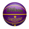 NBA PLAYER ICON OUTDOOR BASKETBALL - LEBRON JAMES 'PURPLE/YELLOW'