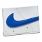 NIKE ICON AIR FORCE 1 CARD WALLET 'WHITE/BLUE'