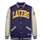 NBA LOS ANGELES LAKERS LETTERMAN JACKET 'PURPLE'