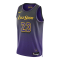 NIKE LEBRON JAMES LOS ANGELES LAKERS 2024/25 CITY EDITION DRI-FIT NBA SWINGMAN JERSEY 'PURPLE'