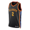 NIKE SHAI GILGEOUS-ALEXANDER OKLAHOMA CITY THUNDER 2024/25 CITY EDITION DRI-FIT NBA SWINGMAN JERSEY 'BLACK'