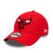 CHICAGO BULLS TEAM SIDE PATCH 9FORTY ADJUSTABLE CAP 'RED'