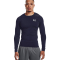 UA HEATGEAR LONG SLEEVE COMPRESSION T-SHIRT 'NAVY BLUE'