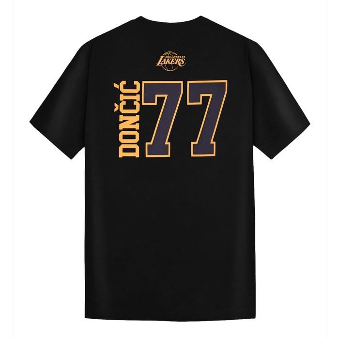 NBA LUKA DONCIC LOS ANGELES LAKERS CLASSIC T-SHIRT 'BLACK'