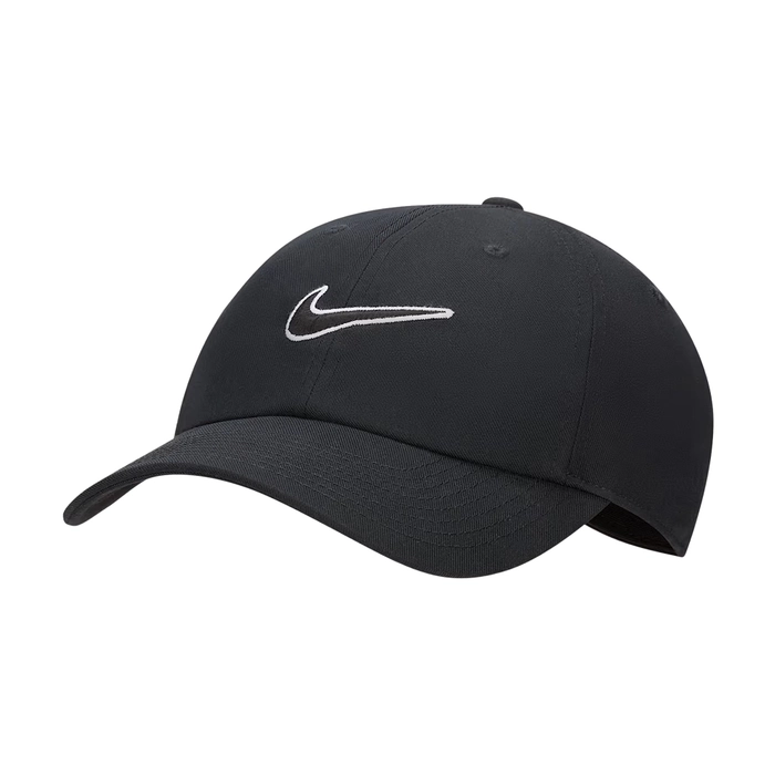 NIKE CLUB UNSTRUCTURED SWOOSH CAP 'BLACK'
