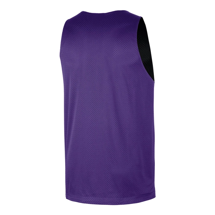 NIKE LOS ANGELES LAKERS COURTSIDE NBA MESH REVERSIBLE PRACTICE JERSEY 'PURPLE'