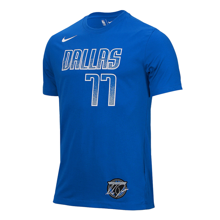 関税送料込[NBA]MAVERICKST IRVING＆Doncic Tシャツ★日本未入荷 Nike - Nike Dallas Mavericks Luka Doncic NBA T-Shirt 'Blue