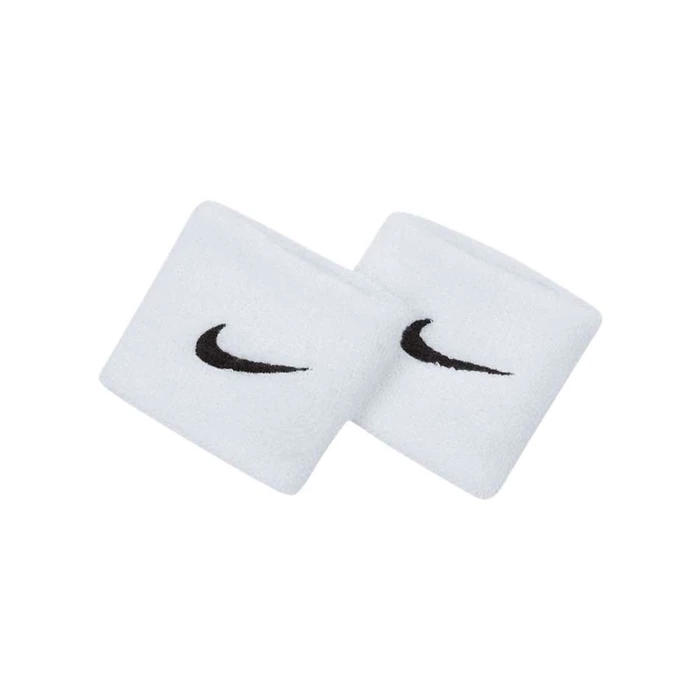 NIKE SWOOSH WRISTBANDS (1 PAIR) 'WHITE/BLACK'