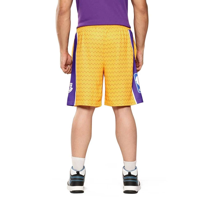NBA LOS ANGELES LAKERS GAME DAY SHORTS 'YELLOW'