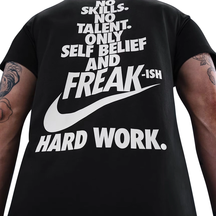 NIKE GIANNIS FREAK T-SHIRT 'BLACK'