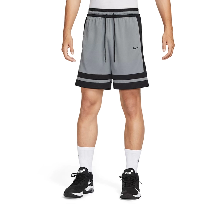 NIKE MEN'S DRI-FIT GM CLASSIC 8IN SHORT 'GREY/BLACK'