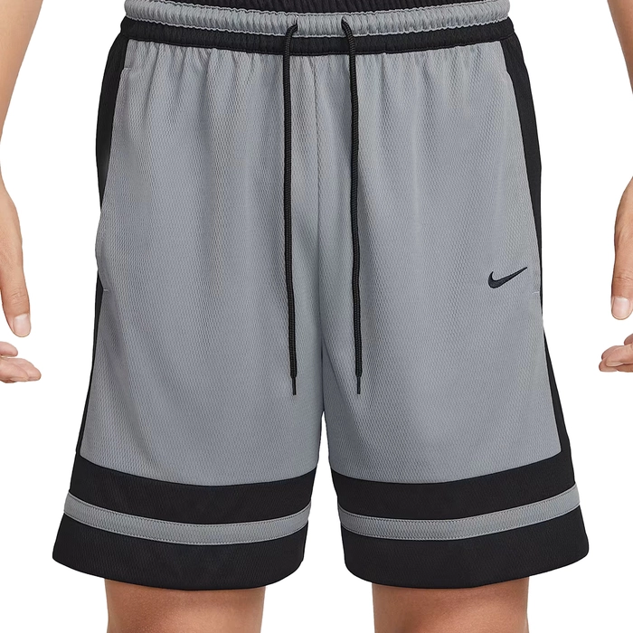 NIKE MEN'S DRI-FIT GM CLASSIC 8IN SHORT 'GREY/BLACK'