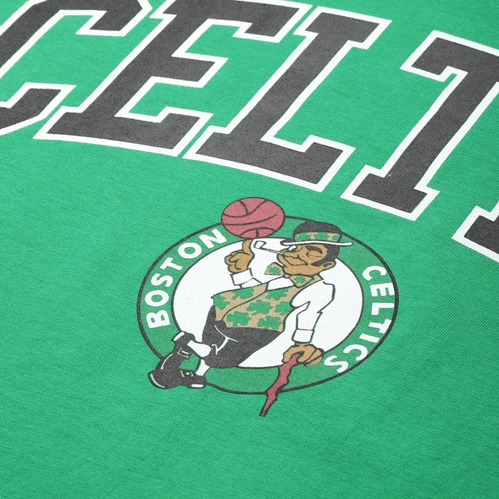 NBA BOSTON CELTICS CORE TYPOGRAPHY T SHIRT 'GREEN'