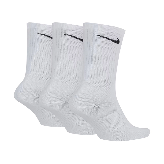 NIKE PERFORMANCE LIGHTWEIGHT TRAINING CREW SOCKS (3 PAIRS) 'WHITE/BLACK'