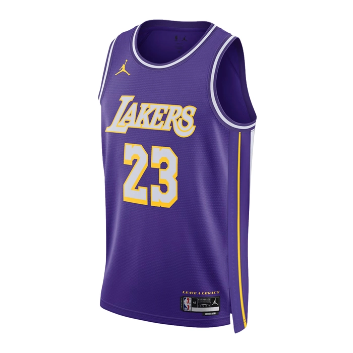 Mitchell & Ness - SWINGMAN JERSEY LOS ANGELES LAKERS ROAD 1984-85
