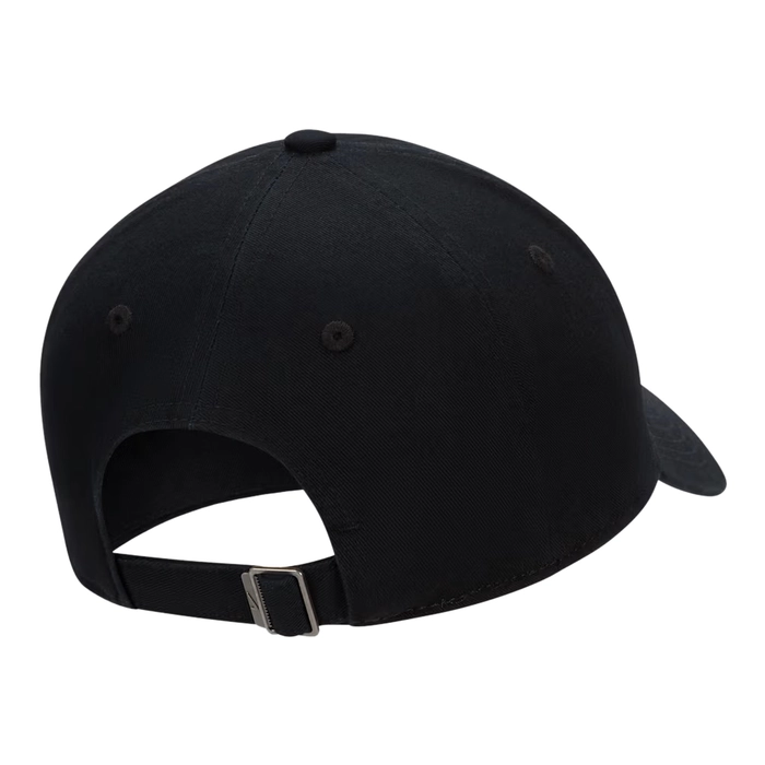 NIKE CLUB UNSTRUCTURED FUTURA WASH CAP 'BLACK/WHITE'