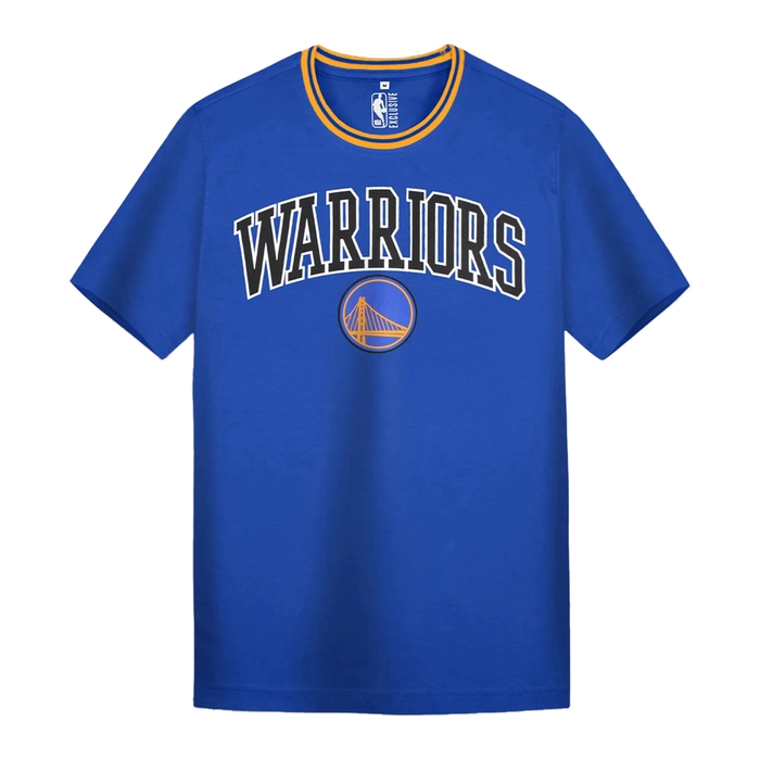 GOLDEN STATE WARRIORS CORE TYPOGRAPHY T SHIRT 'BLUE'