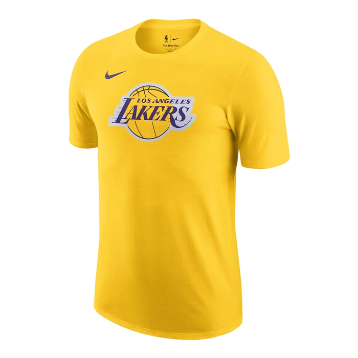 NIKE NBA LOS ANGELES LAKERS T-SHIRT 'YELLOW'