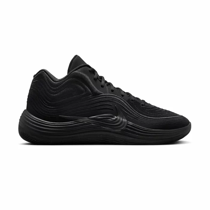NIKE PRECISION 8 MID MEN'S BASKETBALL SHOES -'BLACK'
