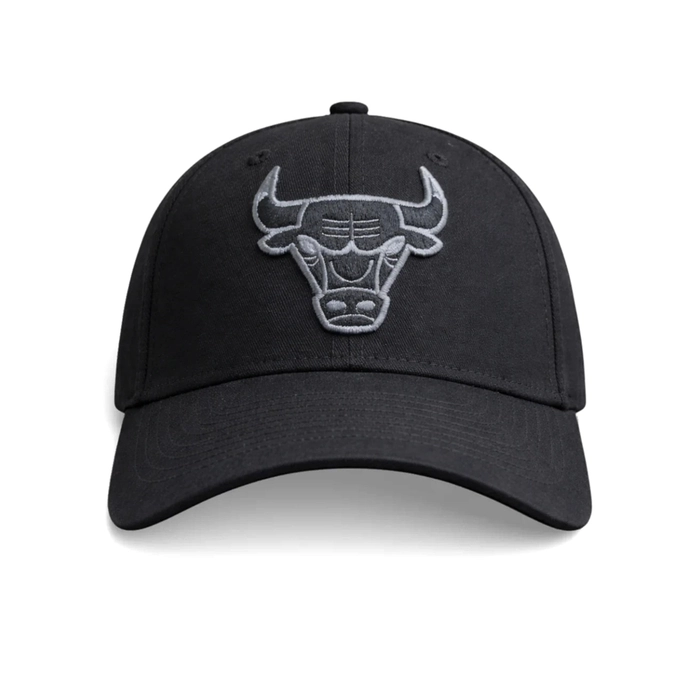 NBA CHICAGO BULLS MONOCHROME BASEBALL CAP 'BLACK'